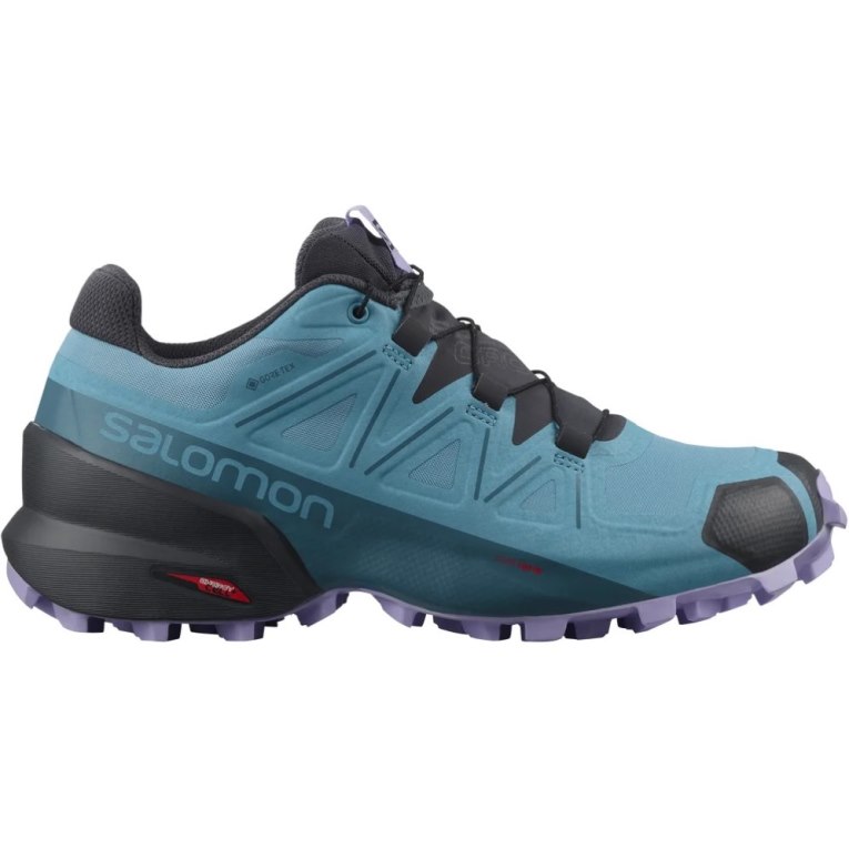 Tenis Para Trail Running Salomon Speedcross 5 GTX Mujer Turquesa | MX ODLI236